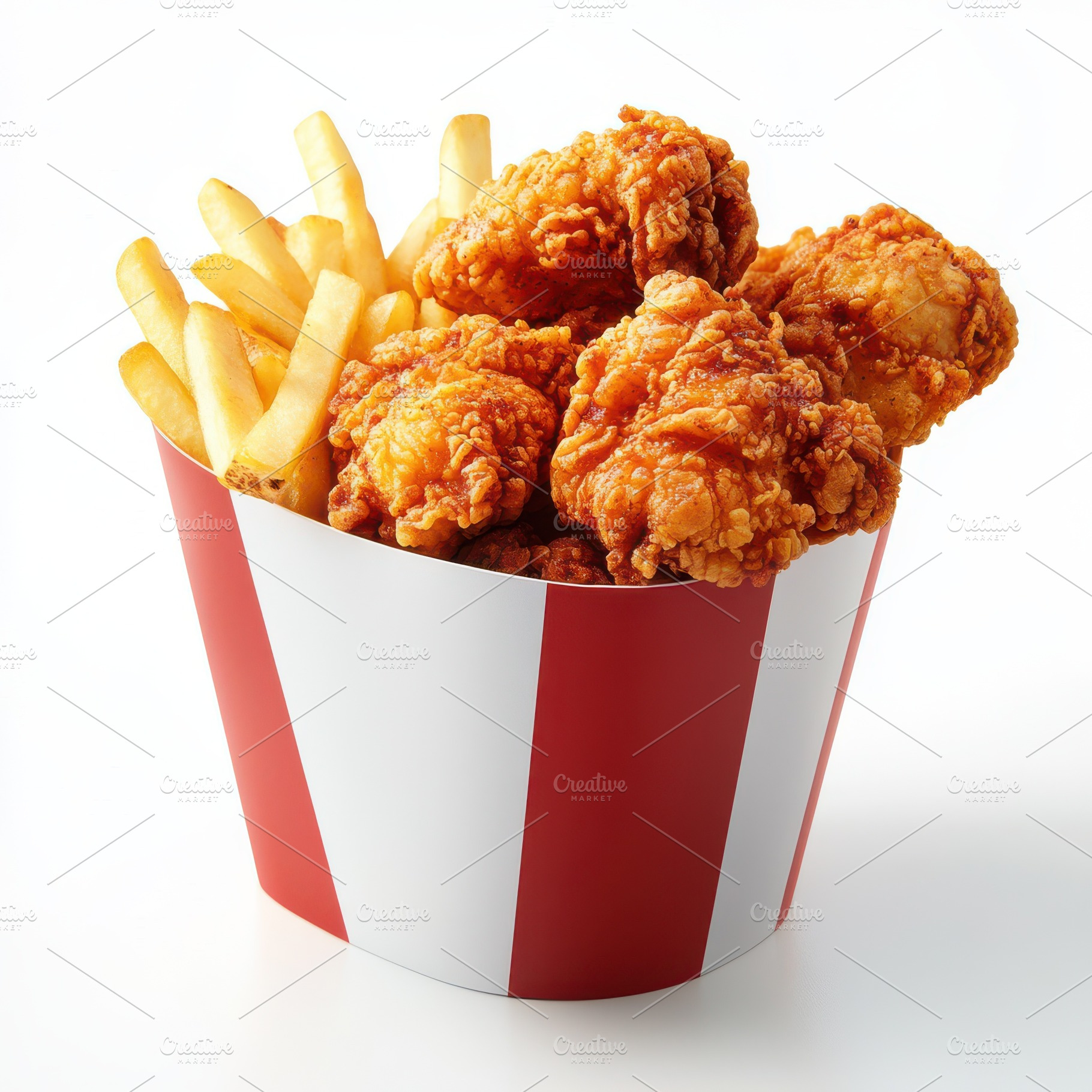 Fried Chicken hot crispy strips crun, a Food & Drink Photo by Pixeness Studio