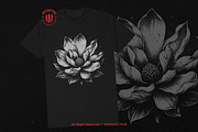 10 Bundle Dark Art Magnolia Flower, an Illustration by Morspective (Thumbnail 2 of 7)