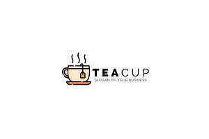 Tea Logo Design Template Icon