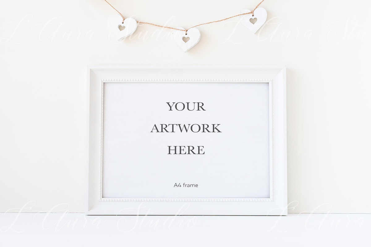 Frame mockup bundle - nursery, a Print Template by L'Aura Studio (Photo 6 of 9)