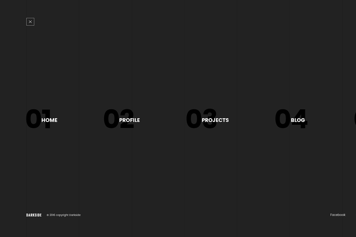 Darkside — Clean & Minimal Portfolio, a Websites & App Template by ScienteCraft (Photo 13 of 20)