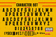 BERANI - Strong Display Font, a Font by Gassstype (Thumbnail 7 of 8)