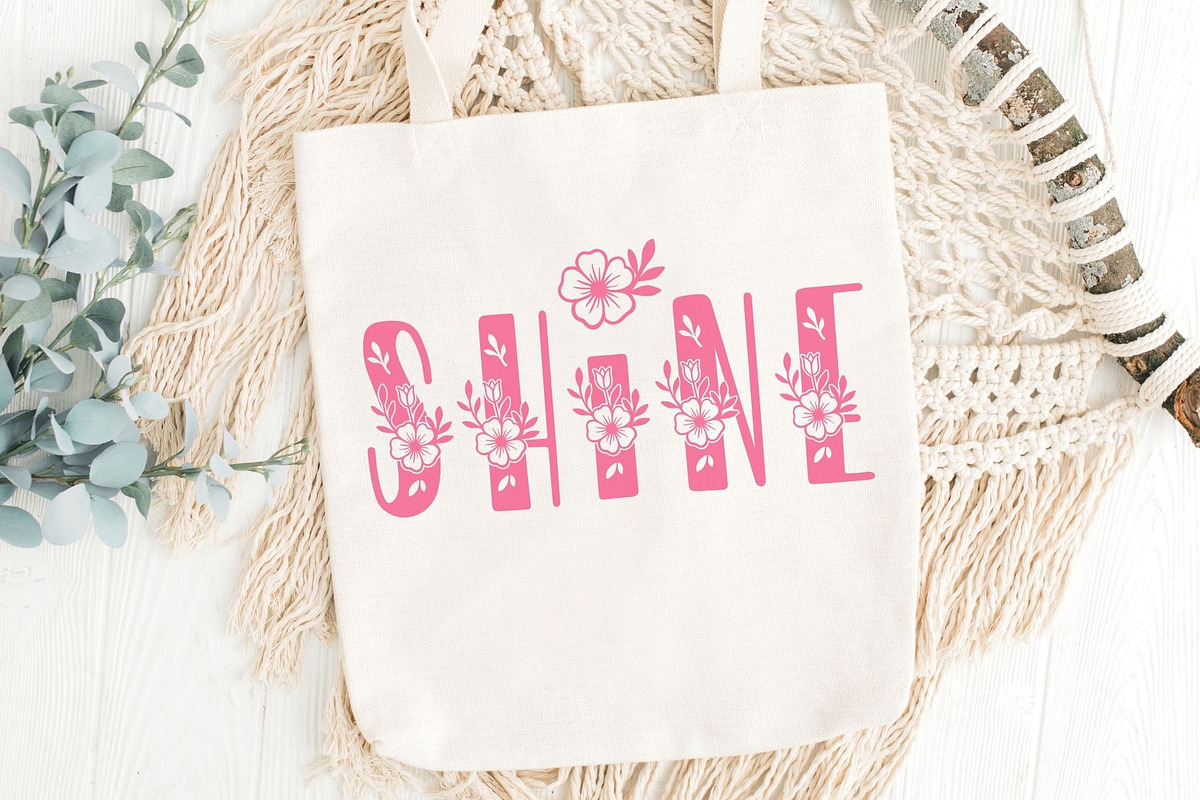 Floria – Floral Decorative Font, a Symbol Font by AnningArts (Photo 4 of 7)