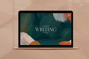 January Abstract Painted Backgrounds, a Texture Graphic by Basia Stryjecka (Thumbnail 8 of 15)