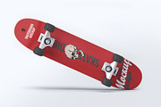 Skateboard Mock-Up, a Product Mockup by Se٧enStudio (Thumbnail 4 of 8)
