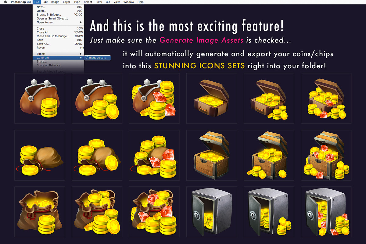 VOKR – Coins & Chips Factory, an Action Add-On by Weirdsgn Store (Photo 8 of 9)