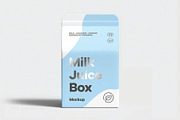 Milk Juice Box Mockup, a Packaging Mockup by DesignRushMarket (Thumbnail 11 of 14)