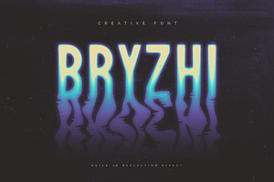 Bryzhi - Creative Font, a Symbol Font by Gleb Guralnyk