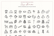 Mega Fall Doodle Clipart Bundle, a Seasonal Illustration by The October Creative (Thumbnail 6 of 13)