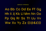 Berkoh | Sans Serif Font Family, a Sans Serif Font by ESEM (Thumbnail 9 of 9)