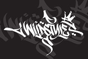 Chiloe - Graffiti typeface, a Blackletter Font by Ridha-38.lineart (Thumbnail 2 of 15)