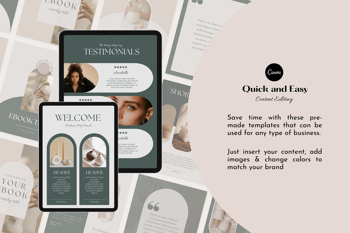 Social Media Branding Kit | Canva, a Social Media Template by Studio DigiCraft (Photo 3 of 9)