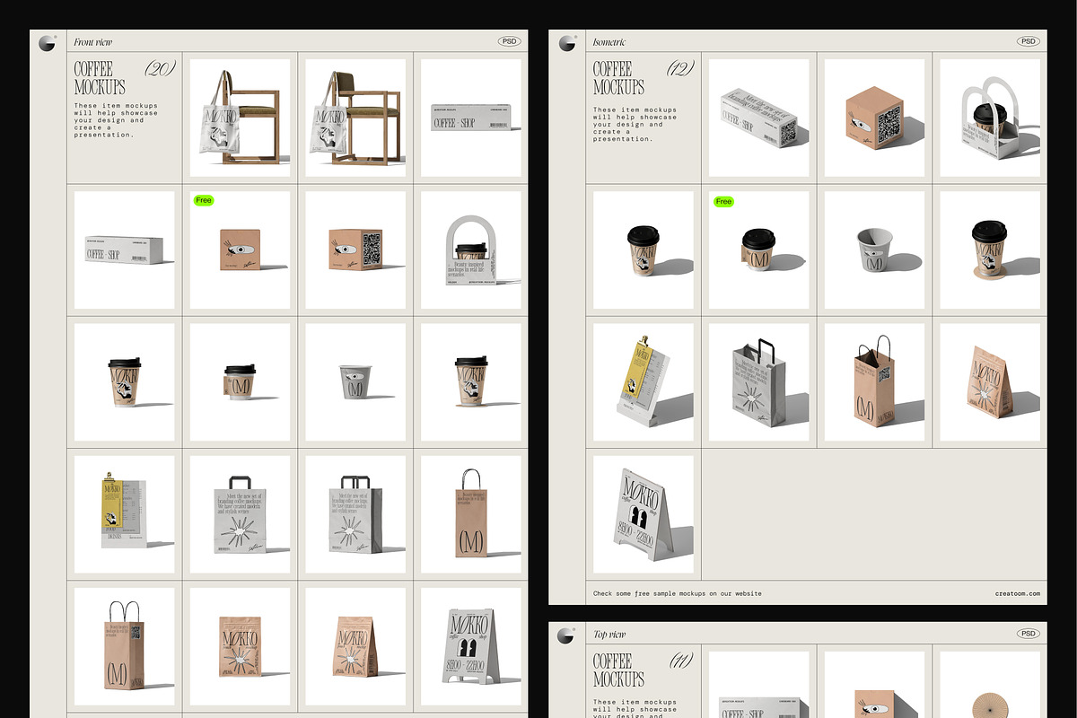 MOKKO - Coffee branding mockups, a Packaging Mockup by Creatoom (Photo 14 of 14)
