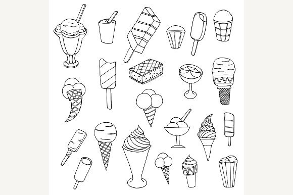 Cartoon Ice Cream