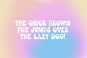 HAPPY DAYS Retro Flower Font, a Font by Blush Font Co. (Thumbnail 3 of 7)