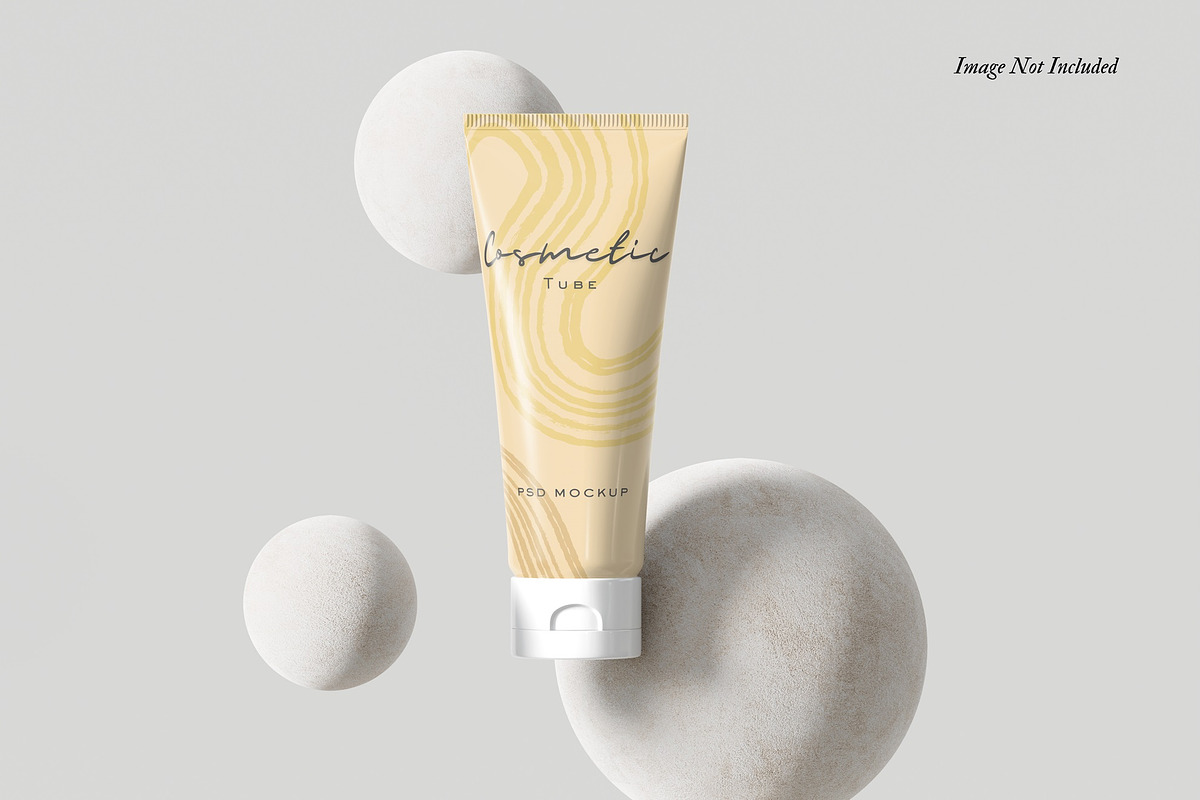 Cosmetic Tube Mockup V2, a Packaging Mockup by DSNA Mockup (Photo 1 of 5)