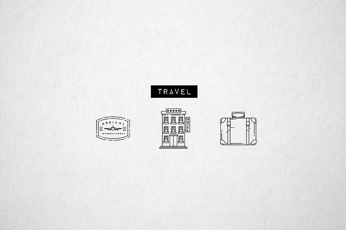 60 Summer Icons, Beach Icons Holiday, an Icon by Hatch Design Workshop (Photo 9 of 10)