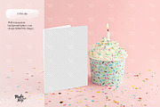 A2 Birthday card Mockup, a Print Template by Make Beautiful Things (Thumbnail 5 of 6)