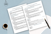 Word ATS Resume Template for Fresher, a Stationery Template by Design_Xlab (Thumbnail 2 of 12)