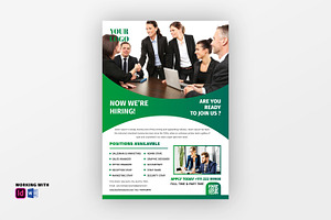 Job Recruitment Flyer template Word