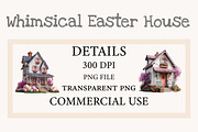 Whimsical Easter House clipart, an Illustration by Designworld (Thumbnail 2 of 10)
