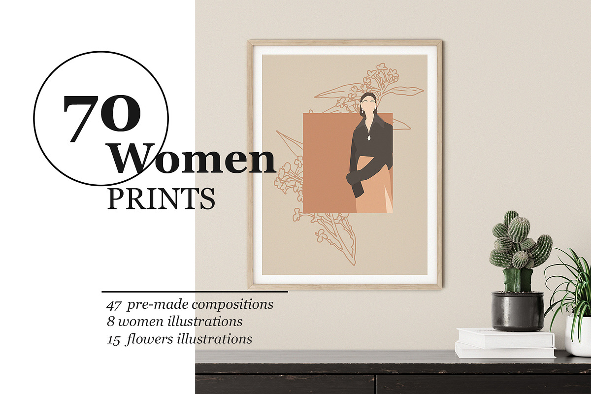 Pretty Women PRINTS, a Person Illustration by NKTN (Photo 12 of 16)