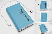 Powerbank Mockup, a Device Mockup by xavier_studio (Thumbnail 1 of 5)