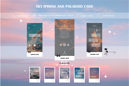 Sky Series Card | Digital Product