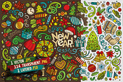 New Year Objects & Elements Set, an Object Graphic by BALABOLKA (Thumbnail 2 of 4)