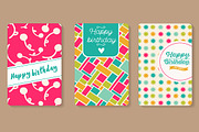 Set of Happy birthday cards, a Card Template by mikka_kika (Thumbnail 2 of 2)