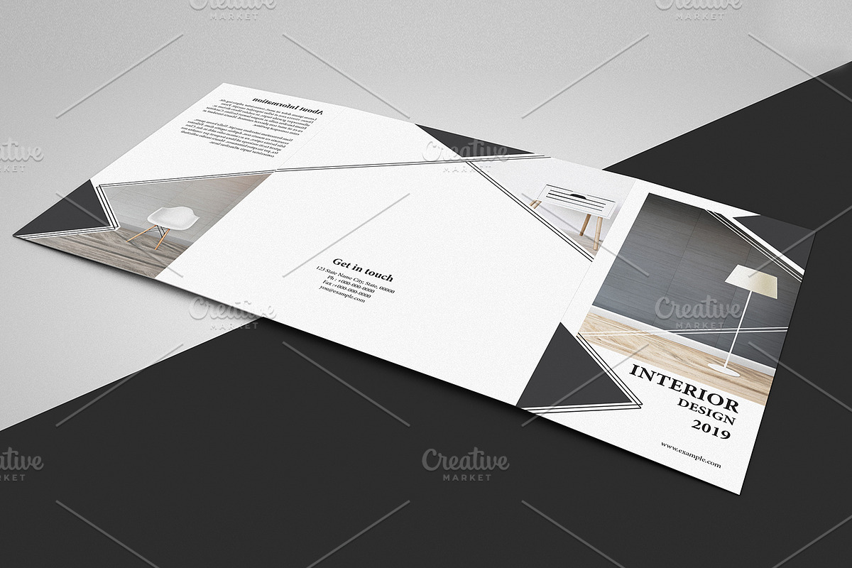Gate Fold Interior Brochure - V901, a Brochure Template by Template Shop (Photo 2 of 4)