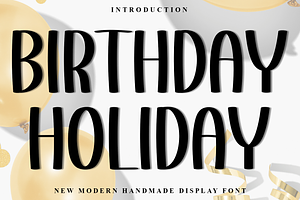 Birthday Holiday