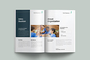 Nonprofit Org. Brochure Template, a Brochure Template by NorthPeak (Thumbnail 3 of 10)