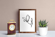 Magnolia SVG, an Object Graphic by mArtstore (Thumbnail 5 of 6)