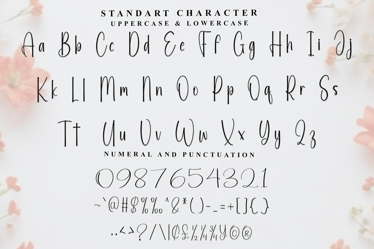 Simple Handwriting, a Script Font by FreshTypeINK (Photo 4 of 7)