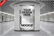 Billboard Metro Concourse Mockup PSD, an Advertising Mockup by Bruno's Shop (Thumbnail 1 of 3)