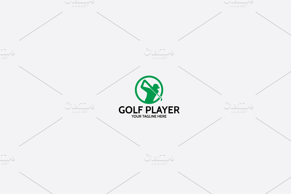 GOLF PLAYER, a Branding & Logo Template by shazi (Photo 1 of 5)