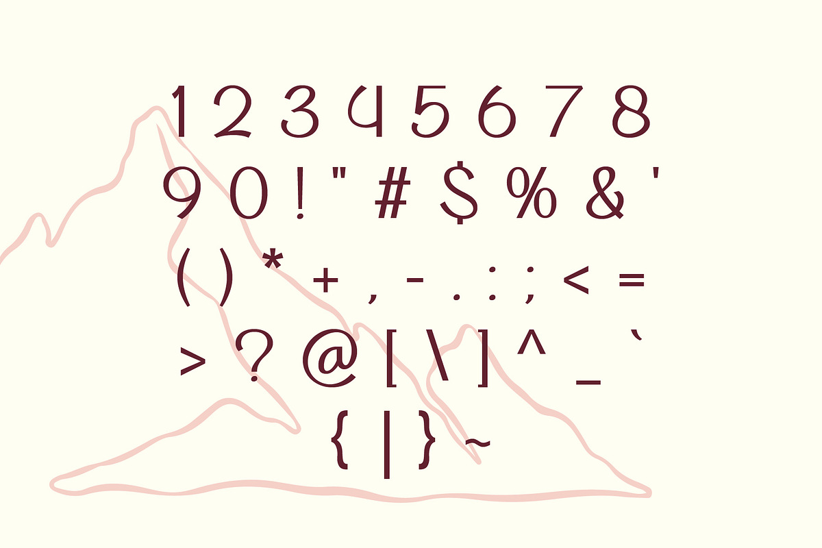 Thair - Sans Serif Font, a Sans Serif Font by Pikgura (Photo 3 of 6)