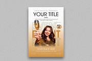 Event Party Poster Template, a Flyer Template by ClickPaint_Studio (Thumbnail 1 of 3)