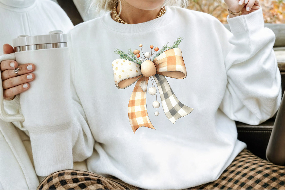 Plaid Green Christmas Clipart, an Illustration by Sublimation Artist (Photo 4 of 6)