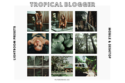 Tropical Lightroom Presets Instagram, an Action Add-On by Filtercrave (Thumbnail 2 of 9)