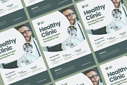Healthy Clinic - Flyer, a Brochure Template by Izdihaar_Studio (Thumbnail 3 of 3)