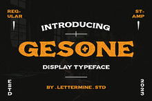 Gesone - Vintage Display