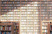 Book shelves, a Furniture 3D Model by happy brush (Thumbnail 3 of 9)