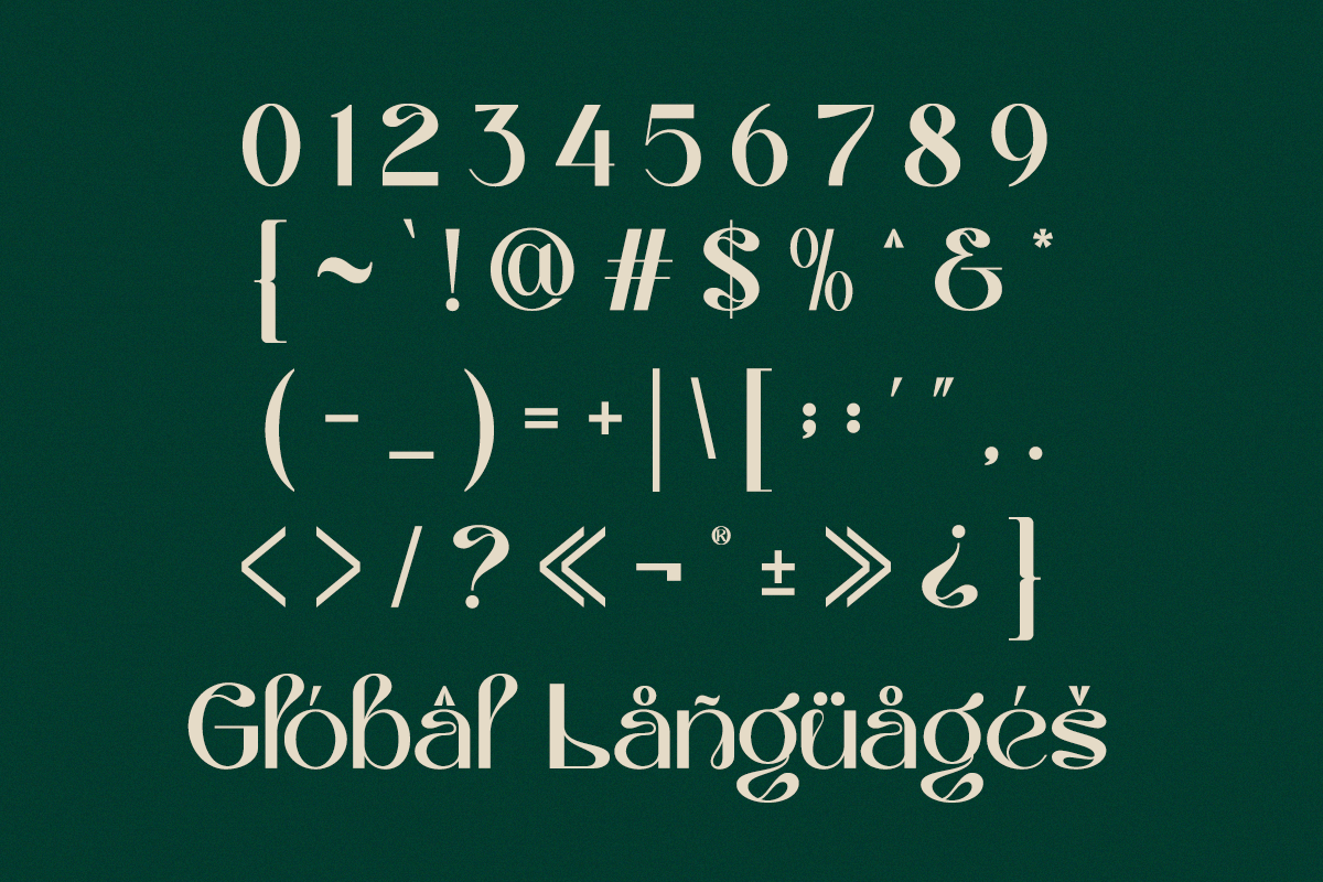 Unique Sans Serif Font - Mergola, a Sans Serif Font by Font Liner (Photo 11 of 11)