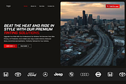 startups,car, relstate landing pages, a Design Template by RayeesKhan (Thumbnail 5 of 5)