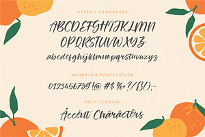 Orange Garden Font