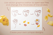 Floral Beauty Set. Daring Sunflower., a Texture Illustration by Illustana (Thumbnail 8 of 10)