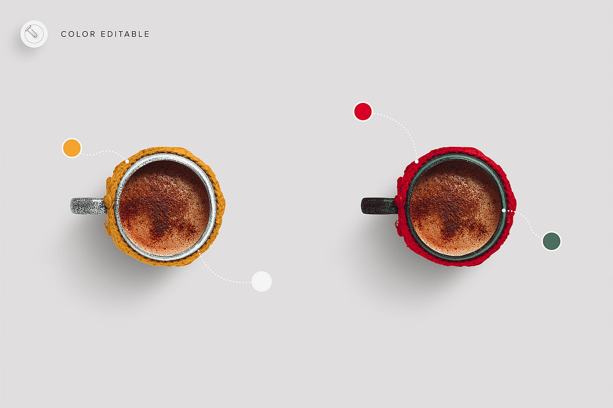 Winter Drinks Mockup Scene Creator, a Product Mockup by Custom Scene (Photo 7 of 8)