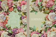 Luminous Floral Clip Art Collection, an Object Graphic by Eclectic Anthology (Thumbnail 3 of 16)